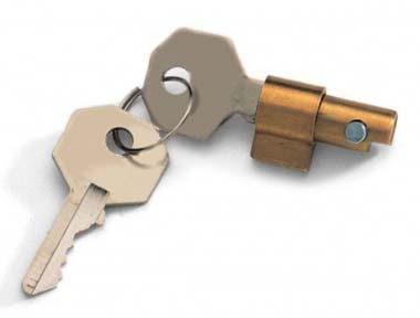 DL9442-Nuevo Cerradura de puerta Thumbturn Latón Pulido 40MM-hogar-Caravan-cabaña