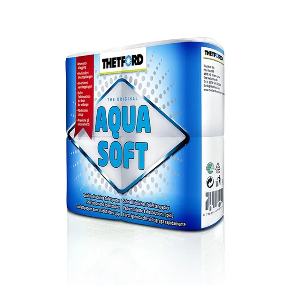 Papel higiénico Thetford Aqua Soft 4 rollos